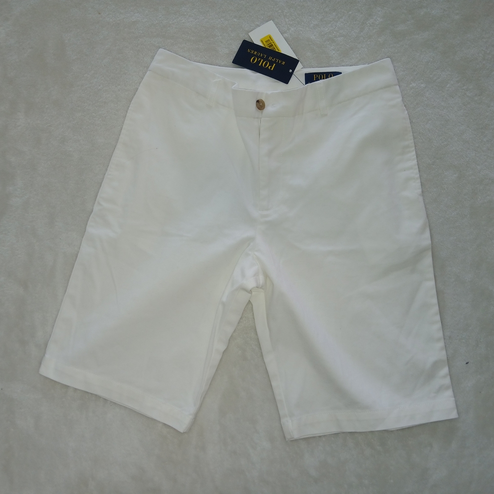 Ralph Lauren Classic White Men's Shorts